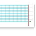 Ricambi Didattici Facilitati per Dislessia e Disgrafia, Quadretti 5mm, A4 con 4 Fori, 40 Fogli da 100gr RINFORZATI, 3a Elem. 2
