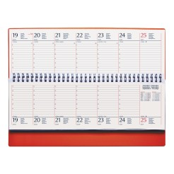 Planning settimanale 2026 spiralato copertina in PVC 10x30cm 2 2