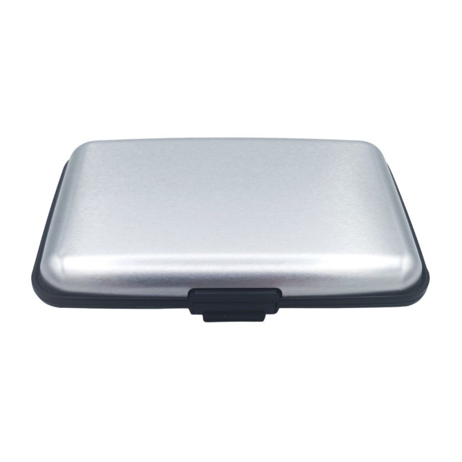 Porta Carte Di Credito Biglietti Da Visita In Plastica 6 Posti Silver 5