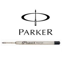 Refill Ricarica Penna A Sfera Parker Ballpoint Punta M Nero Ricambio Parker Originale 2 2