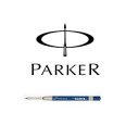 Parker Refill Gel Nero Originale Ricarica Quink Punta M 1