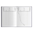 Agenda giornaliera 2026 similpelle Prenotazioni Hotel B&B Ristorante 21x30cm A4 doppia pagina ven sab e dom 5