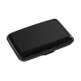 Espositore set Porta Card Rigido , Set da 20 Pezzi in Nero e Argento, 7 Scomparti a Soffietto 4