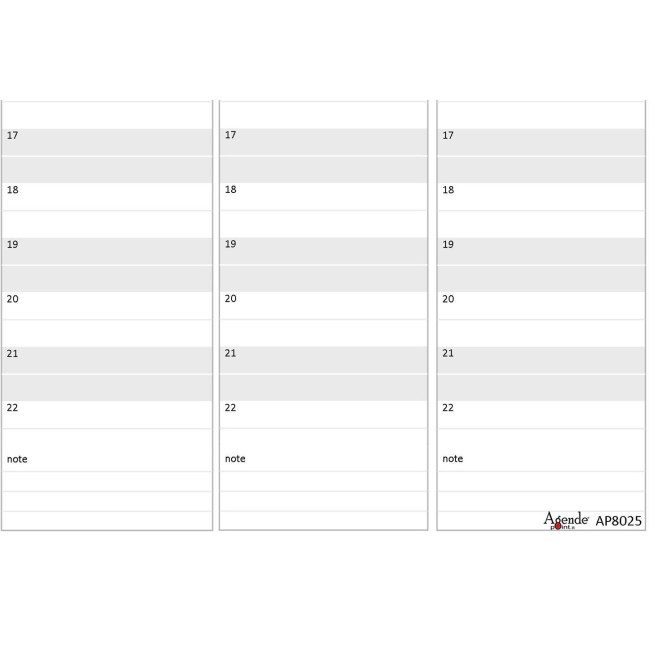 Planning Agenda 2026 Da Tavolo PIXEL ,42x30cm , A3 Spiralato Carta 90 Gr Con Sabato E Domenica Separato 1