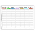 Planning Agenda 2026 Da Tavolo PIXEL ,42x30cm , A3 Spiralato Carta 90 Gr Con Sabato E Domenica Separato 3