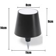 Tappo Per Bottiglie - forma di lampada con illuminazione a LED ricaricabile - cm 13x10,5x10,5 4
