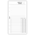 Ricambio agenda organizer BI giornaliera a righe 2026 ,9,5x17cm 80gr , 6fori 2 GIORNI PER PAGINA 7