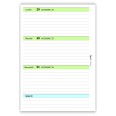 Agenda settimanale 2026 GREEN spiralata plastificata 15x21cm A5 verde 5