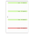 Agenda settimanale 2026 GREEN spiralata plastificata 15x21cm A5 verde 6