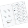 Ricambio agenda organizer settimanale 2026 BI-LINGUA 9,5x17cm 90gr bianco 8