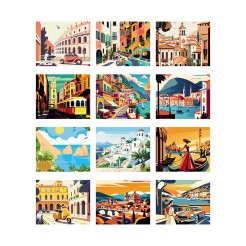 Calendario da muro 2 pz - 2026 Olandese EMOZIONI - cm 31x52.5 1 2