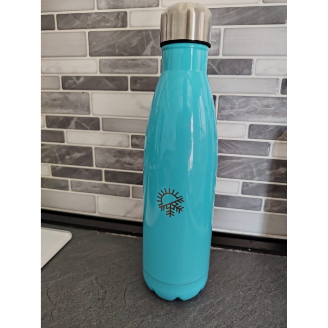 Borraccia Termica In acciaio da 550ml - Satinata con beccuccio Per La Scuola Sport Hobby E Lavoro 11