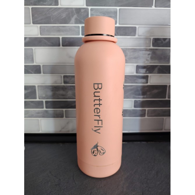 Borraccia Termica SOFT TOUCH In Acciaio 500 ML - Opaca 7x22 cm Per La Scuola Sport Hobby E Lavoro 10