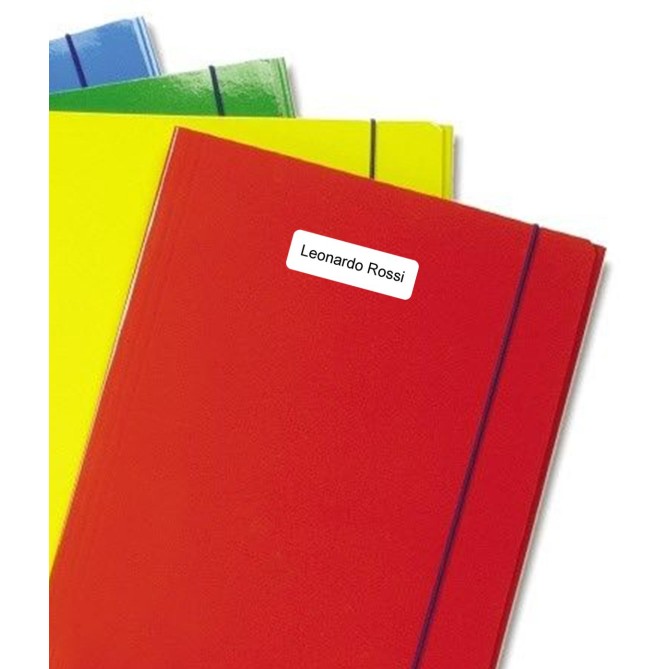 Etichette Adesive Termiche 17x54mm, 50 Pezzi, Stampa Nero 1-2 Righe, per Ufficio Casa Scuola 4