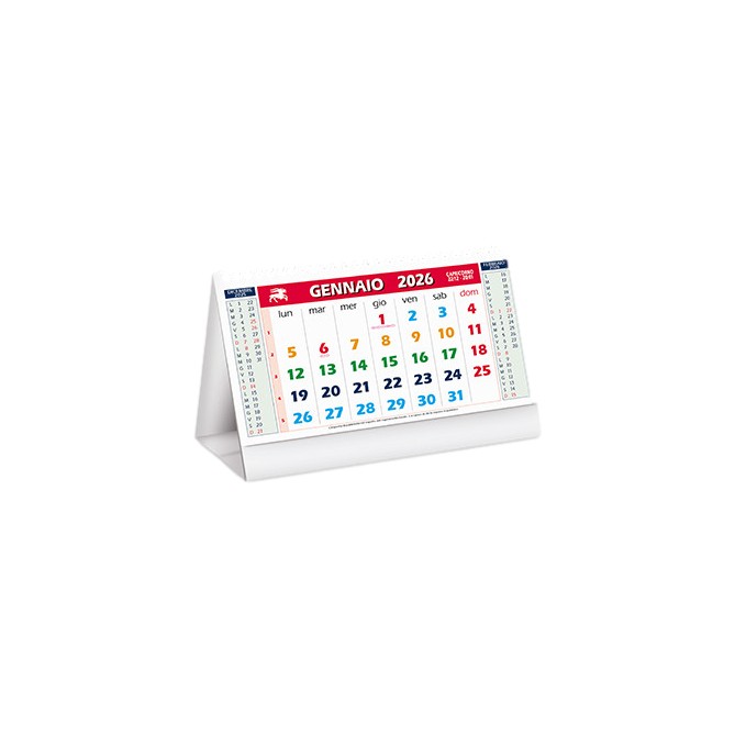 Set calendario da muro olandense 2026 COLORS + 1da tavolo + 1 tascabile 2