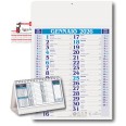 Set calendario da muro olandense 2026 BLU + 1da tavolo + 1 tascabile 1