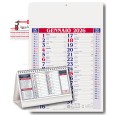 Set calendario da muro olandense 2026 ROSSO + 1da tavolo + 1 tascabile 1