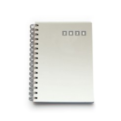 Agenda settimanale 2026 spiralata polipropilene 17x24cm BIANCA 2