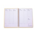 Agenda settimanale 2026 spiralata polipropilene 17x24cm ARANCIONE 1