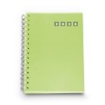 Agenda giornaliera 2026 spiralata polipropilene 15x21cm A5 VERDE 2
