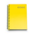 Agenda giornaliera 2026 spiralata polipropilene 15x21cm A5 GIALLO 2