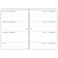 Agenda settimanale 2026 spiralata GREEN , 21x30cm A4 , carta 90 grammi 4
