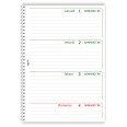 Agenda settimanale 2026 spiralata GREEN , 21x30cm A4 , carta 90 grammi 6