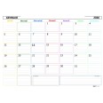Planning mensile 2026 2027 spiralato 30x42cm A3 25 24fogli 4