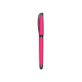 Penna roller in plastica 2 PZ - con finitura soft touch e cappuccio  - cm 14 2