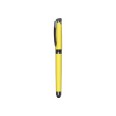 Penna roller in plastica 2 PZ - con finitura soft touch e cappuccio  - cm 14 3