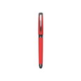 Penna roller in plastica 2 PZ - con finitura soft touch e cappuccio  - cm 14 6