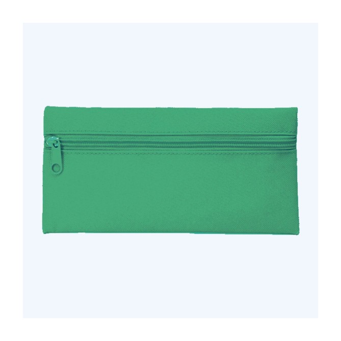 Astuccio in Poliestere con cerniera in plastica a tinta unita - cm 22x11 4