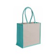 Borsa Mare DALIA In Juta E Cotone - Cm 36x36x20 4