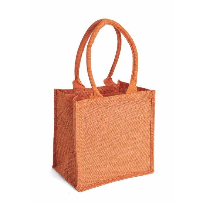 Borsa Mare GELSO In Juta con manico - Cm 24x24x17 1