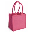 Borsa Mare GELSO In Juta con manico - Cm 24x24x17 3