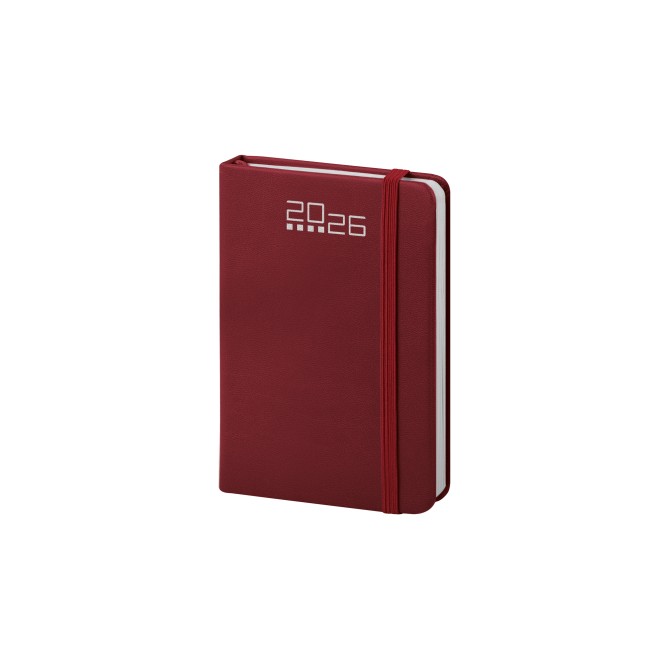 Agenda tascabile 2026 settimanale cm 9x14 con elastico 2