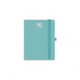 Agenda giornaliera tascabile 2026 pvc chiusura elastico 9x13cm 10