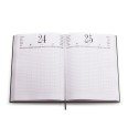 Agenda giornaliera 2026 ROSSA Prenotazioni Hotel B&B Ristorante 21x30cm A4 2