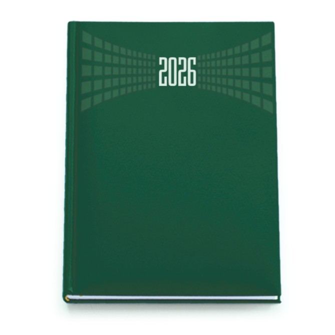 Agenda giornaliera 2026 VERDE Matra RISTORANTE HOTEL- 21x30cm A4 multilingua 2