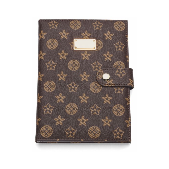 Agenda giornaliera 2026 Icona 15x21cm A5 multilingua marrone 2