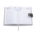 Agenda giornaliera 2026 Icona 15x21cm A5 multilingua marrone 3