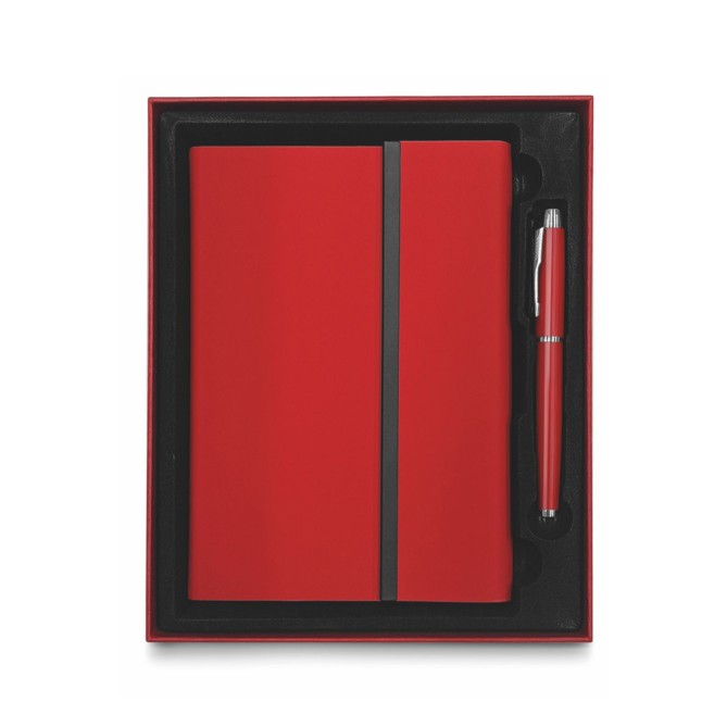 Set Regalo TAVECCHI block notes - penna e chiusura calamitata - copertina rigida termovirante 1
