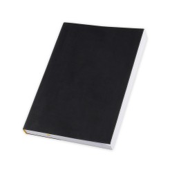 Ricambio agenda settimanale a righe similpelle 2026 17x24cm 80gr sab dom separati nero 5 2