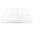 Ricambio Agenda Giornaliera A5 2026, 15x21 cm, Multilingue, Ricambio Blocco Fisso, Bianco 2