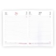 Ricambio Agenda Giornaliera A5 2026, Ricambio con Sabato e Domenica Separati, 15x21cm, Bianco 1