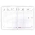 Ricambio Agenda Settimanale 2026, 17x24 cm, Multilingua, Cartoncino Bianco 1