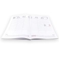 Ricambio Agenda Settimanale 2026, 17x24 cm, Multilingua, Cartoncino Bianco 3