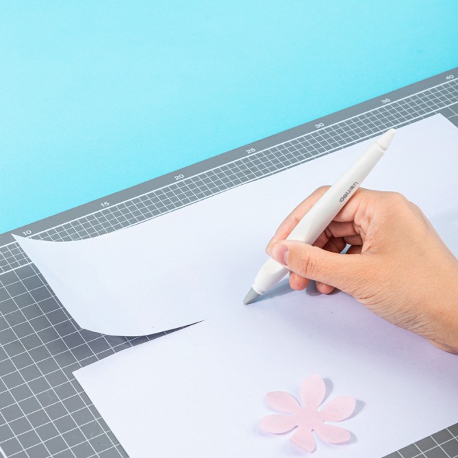 Taglierino professionale con punta in ceramica - impugnatura  ergonomica - cm 13 1