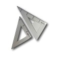 Set Di 2 Squadrette in plastica trasperente - coppia da 23cm e 17cm 1