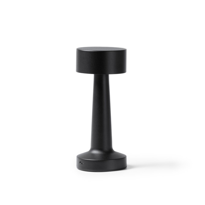 Lampada in metallo ricaricabile con 3 modalità di iluminazione a LED - Nera 21x9 cm 1